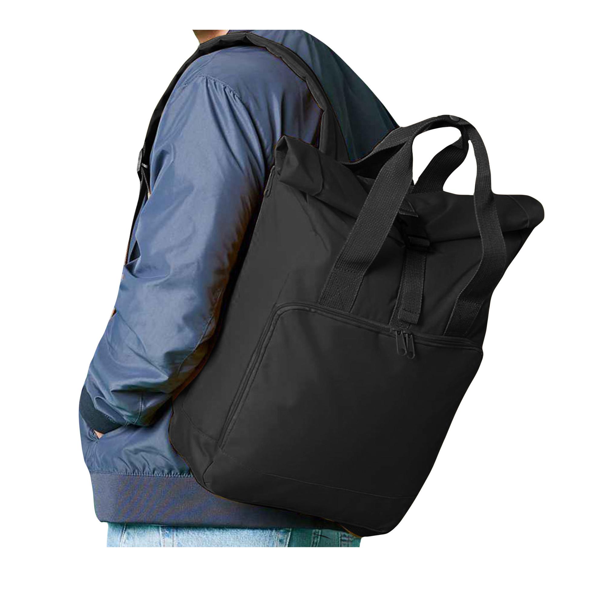 Bagbase Roll Top Laptop Rucksack Recyceltes Material  