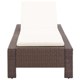 VidaXL Sonnenliege poly-rattan  