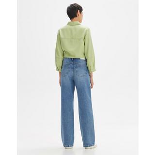 OPUS  Wide Leg Jeans Marli fresh coupe droite 