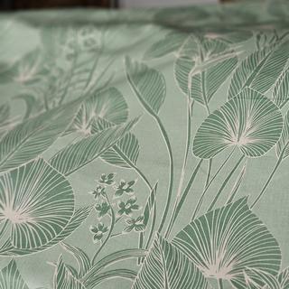 Fleur de Soleil Nappe enduite Jungle  