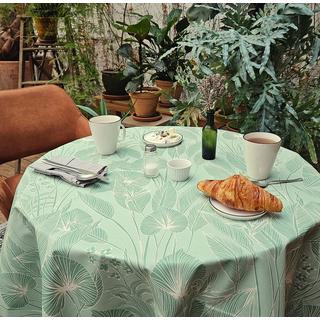 Fleur de Soleil Nappe enduite Jungle  