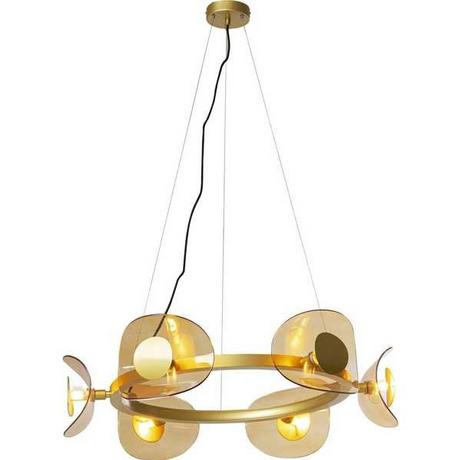 KARE Design Lampe à suspension Mariposa Laiton rond 81  