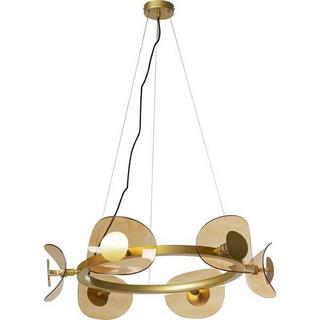 KARE Design Hängeleuchte Mariposa Brass rund 81  