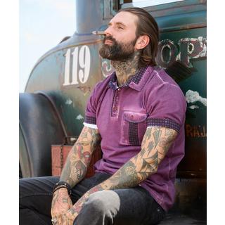 Joe Browns Polo Effetto Vintage Acid Wash  