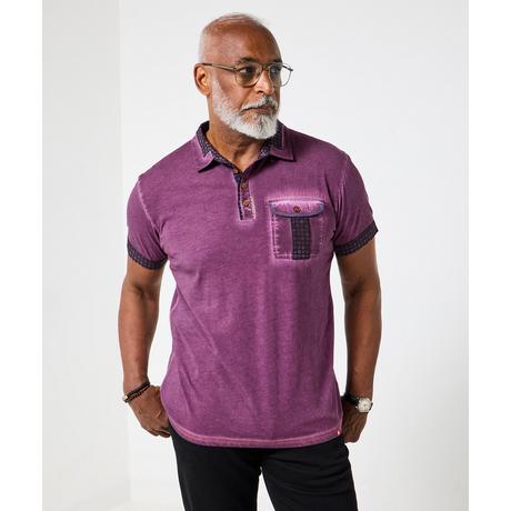 Joe Browns Polo Effetto Vintage Acid Wash  