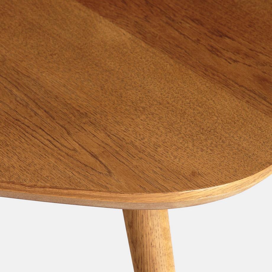 La Redoute Intérieurs Vintage Couchtisch QUILDA aus Eiche und Furnier  