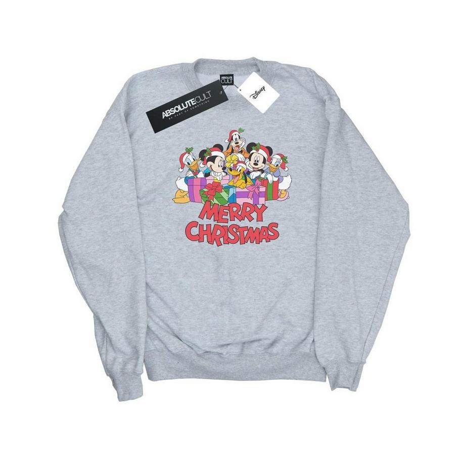 Disney Mickey Mouse and Friends Sweatshirt Noël  