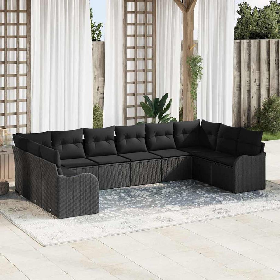 VidaXL Divano da giardino Polyrattan  
