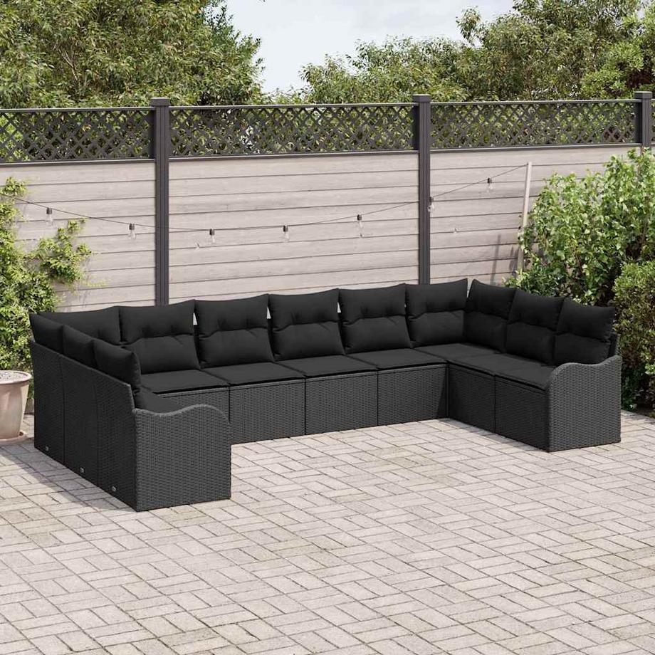 VidaXL Divano da giardino Polyrattan  