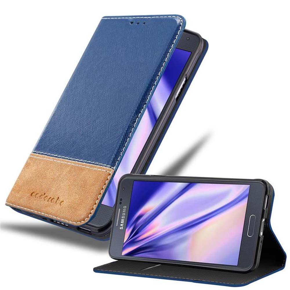 Cadorabo  Housse compatible avec Samsung Galaxy ALPHA - Coque de protection avec fermeture magnétique, fonction de support et compartiment pour carte 