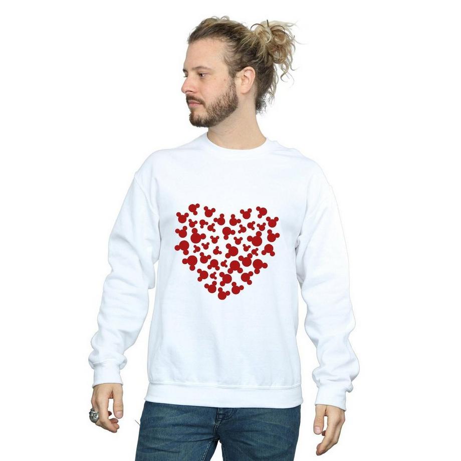 Disney Mickey Mouse Coeur Sweatshirt  