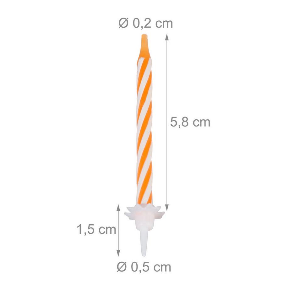 B2X  Geburtstagskerzen 152 Teile 