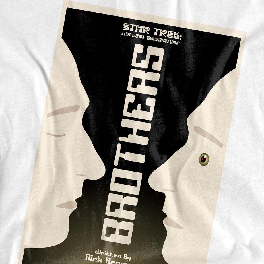 Star Trek Star Trek The Next Generation Season 4 Episode 3 Brothers T-Shirt  