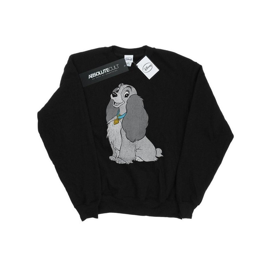Disney Lady And The Tramp Sweatshirt Imprimé Graphique  