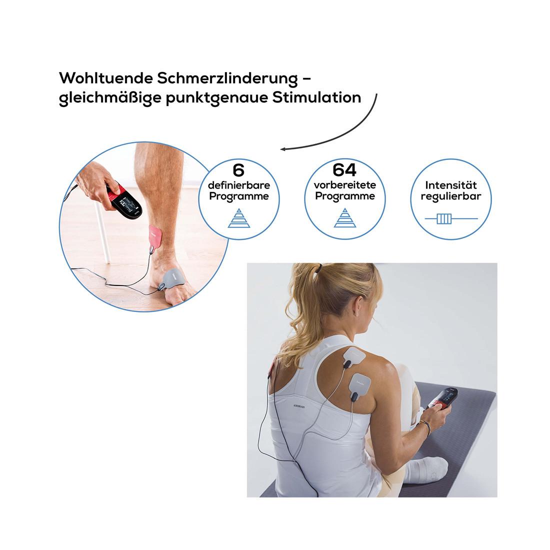 beurer Digital TENSEMS EM 59 mit Wärmefunktion & 4 Elektroden  