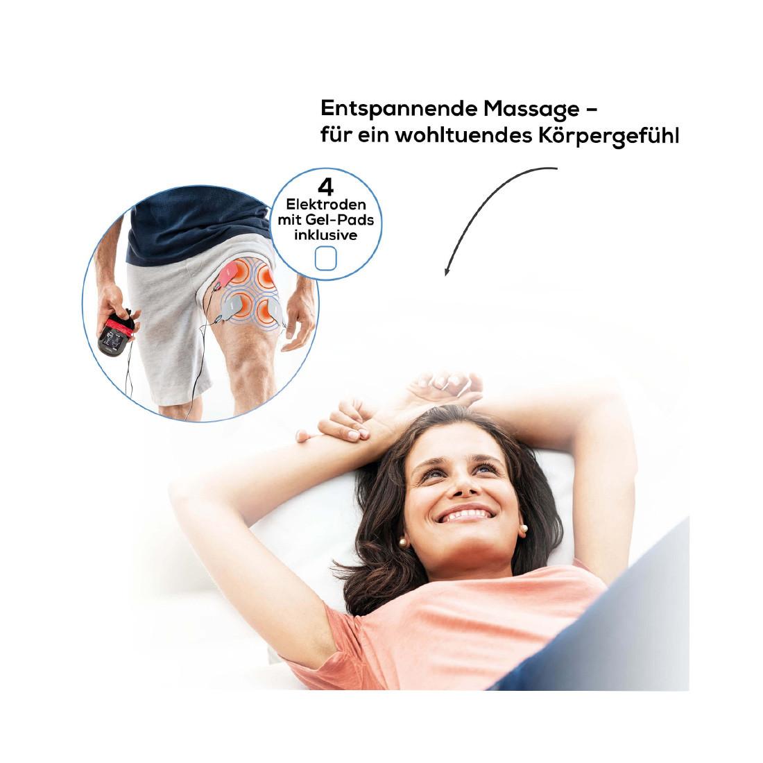 beurer Digital TENSEMS EM 59 mit Wärmefunktion & 4 Elektroden  