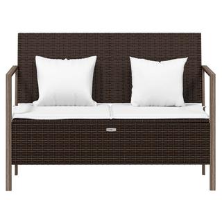 VidaXL Gartenbank poly-rattan  