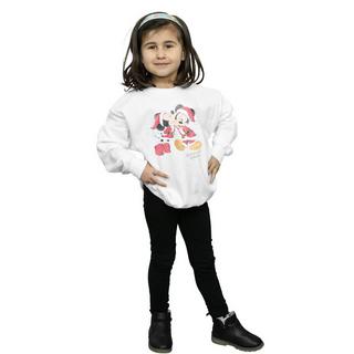 Disney  Mickey And Minnie Christmas Kiss Sweatshirt 