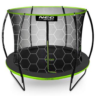 B2X Profiliertes Trampolin für den Garten 10ft/312cm mit innerem Schutznetz Neo-Sport  