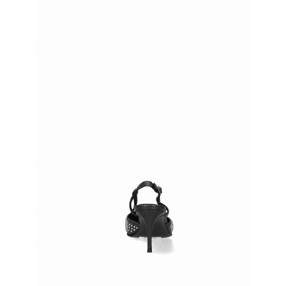 Marc Ellis Spitz zulaufender Slingback Absatzschuh  