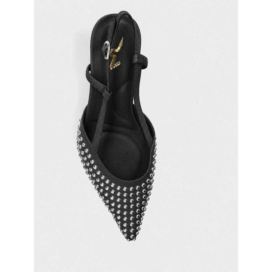 Marc Ellis Spitz zulaufender Slingback Absatzschuh  