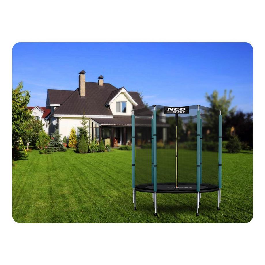 B2X  Kindertrampolin für den Garten 140 cm (4,5 ft) von Neo-Sport 