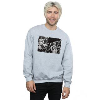 AC/DC ACDC Bedrucktes Rundhals-Sweatshirt  