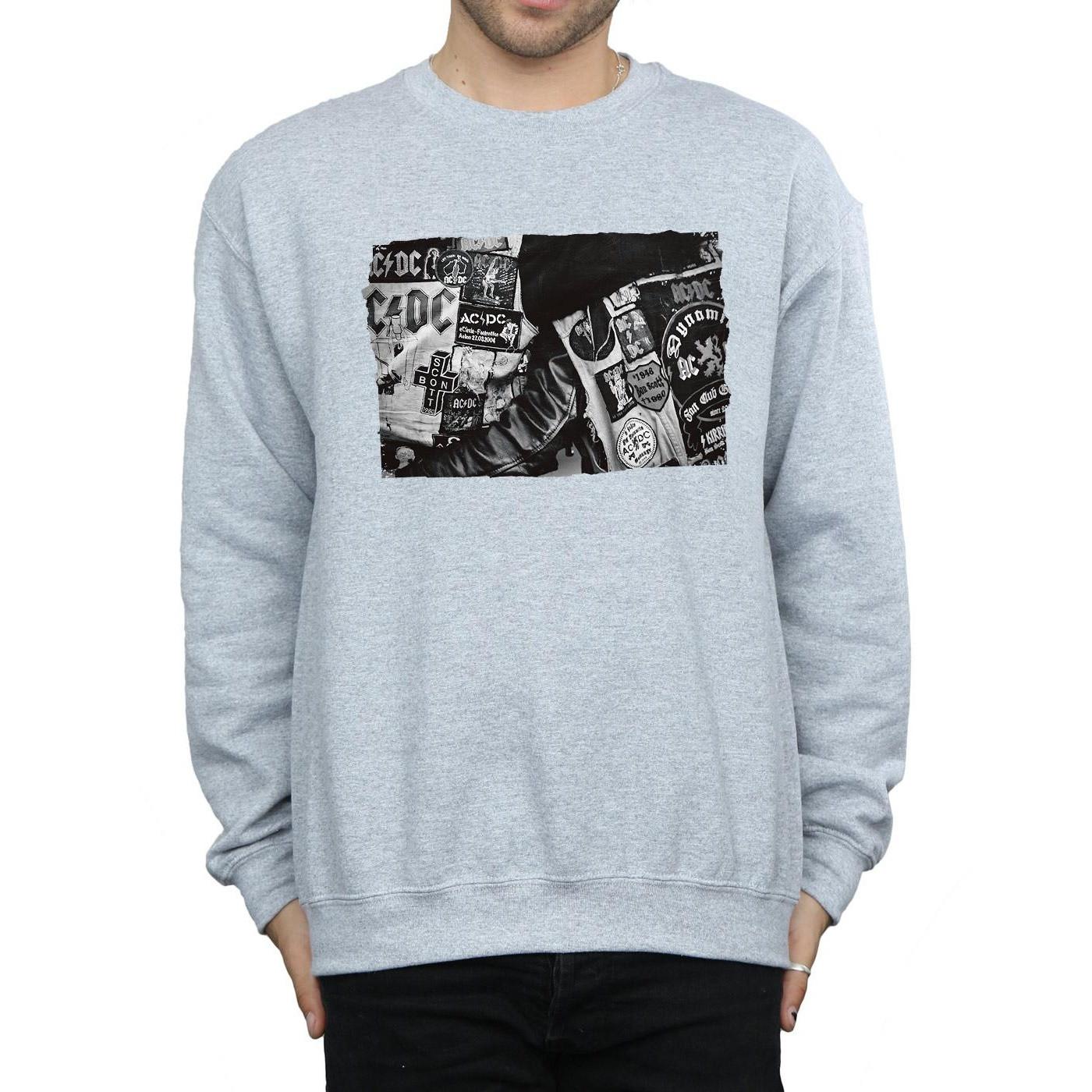 AC/DC ACDC Bedrucktes Rundhals-Sweatshirt  