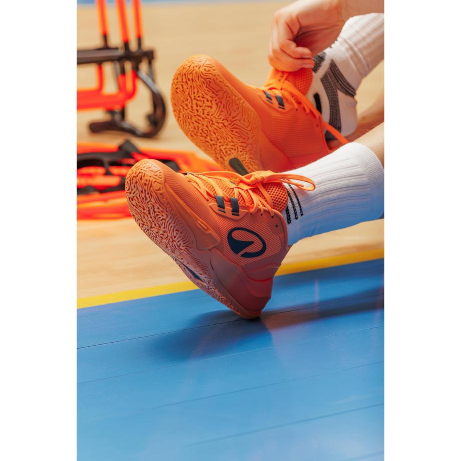 KIPSTA  Handballschuhe Erwachsene, HB 500 Agility Limited orange 