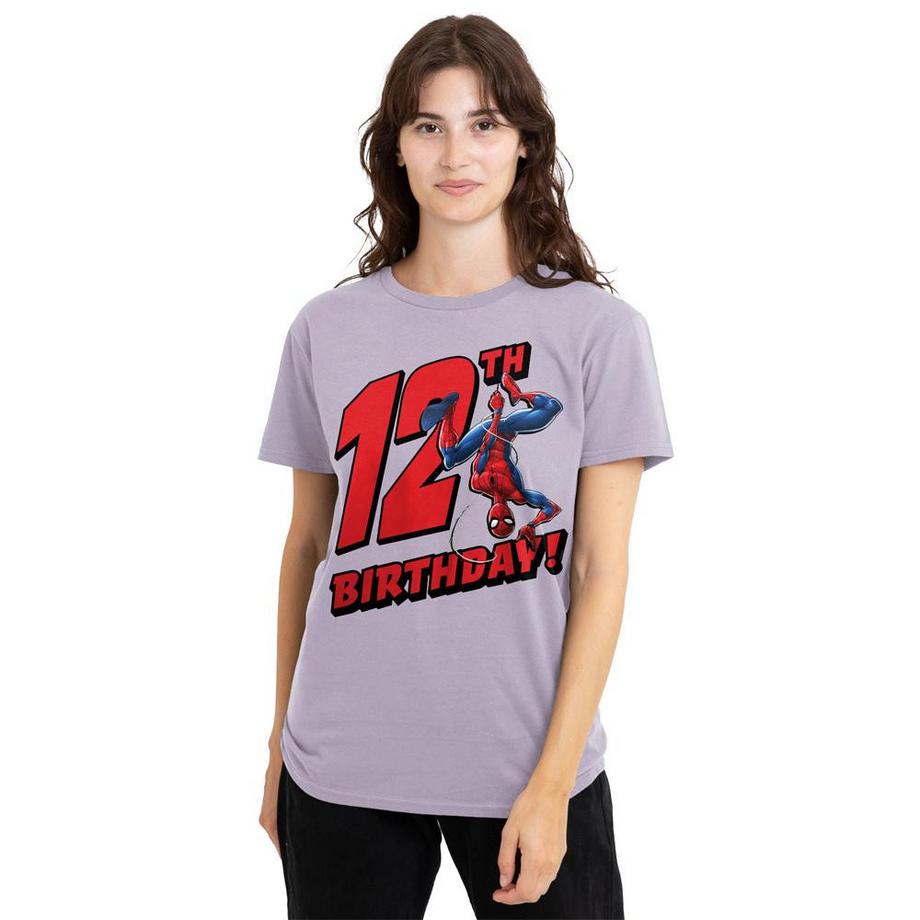 Spider-Man T-Shirt 12ème Anniversaire  