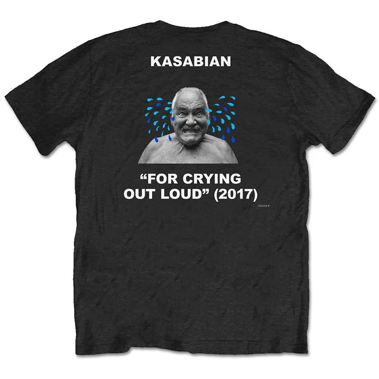 Kasabian  Tshirt FOR CRYING OUT LOUD 