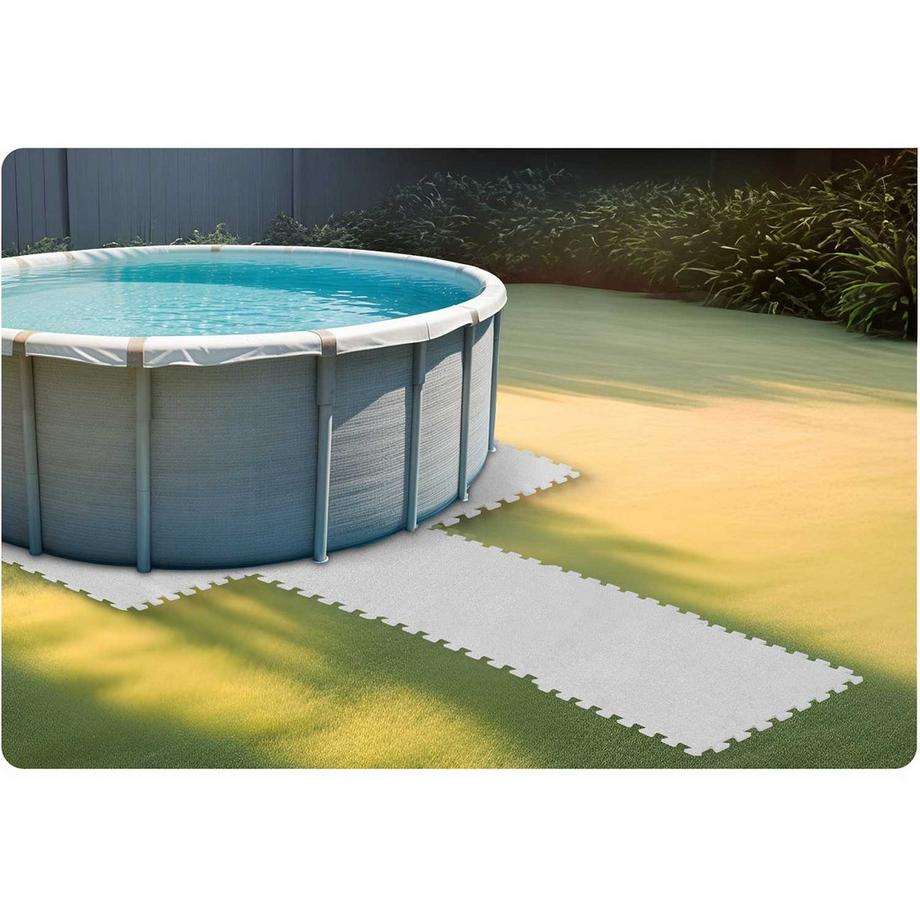 B2X  Moosgummi-Puzzlematte 180 x 120 cm Massido 6-tlg 