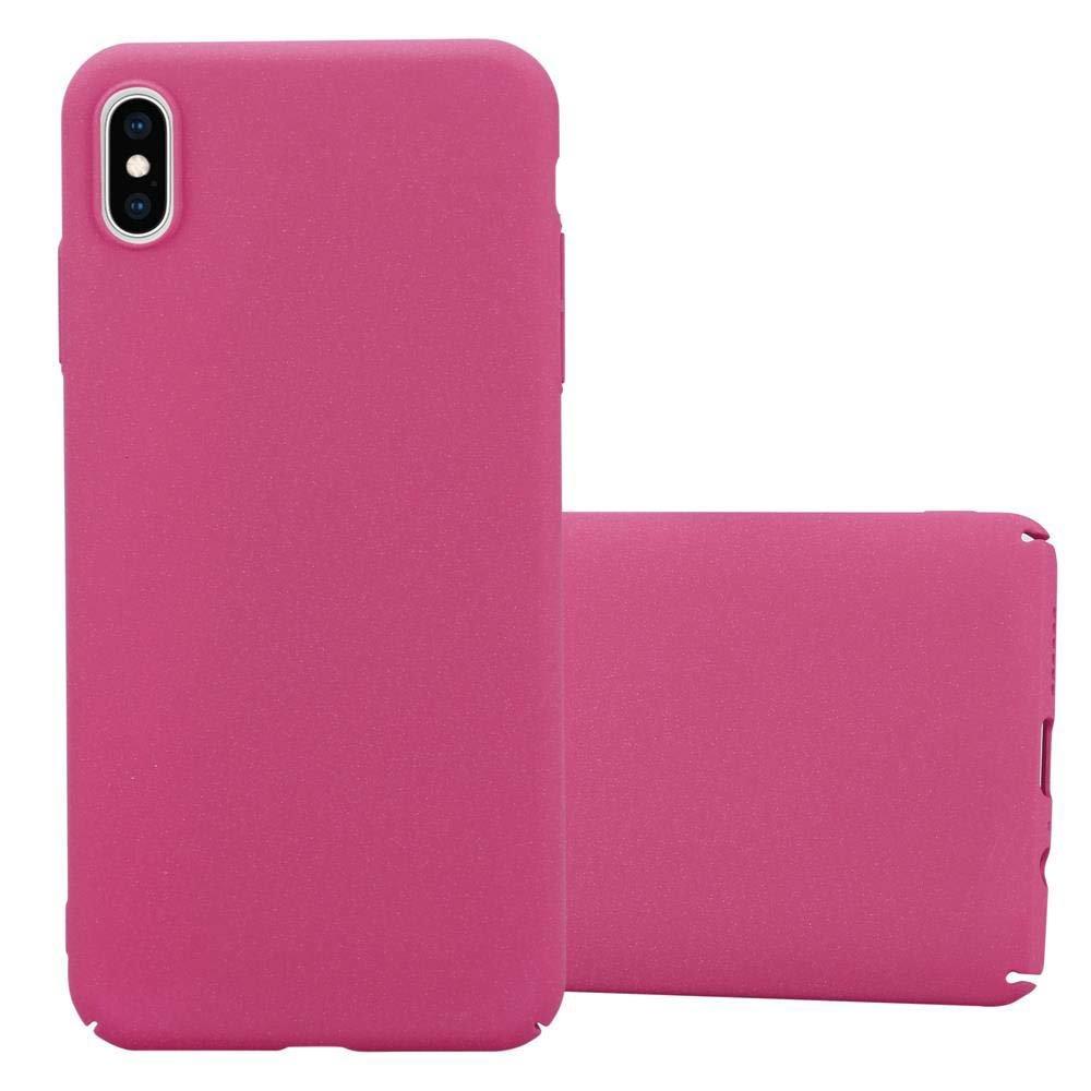 Cadorabo  Housse compatible avec Apple iPhone XS MAX - Hard Case Coque de protection à l'aspect givré contre les rayures et les chocs 