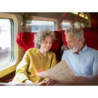 Smartbox  L'Europe en train : Pass Interrail Global Continu 1re classe 15 jours et nuit d'hôtel - Coffret Cadeau 