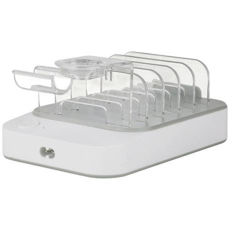 Deltaco - a nordic brand  USB Ladestation für 6 Geräte, USB-C PD, max. 50 W 