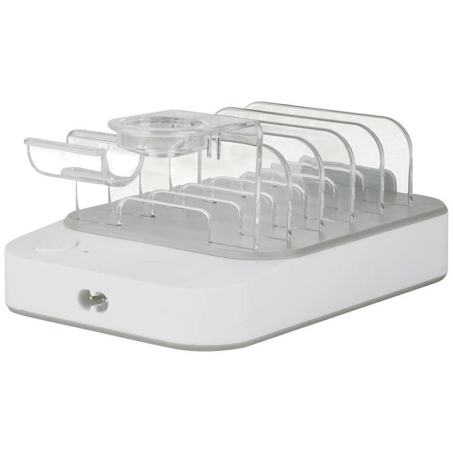 Deltaco - a nordic brand  USB Ladestation für 6 Geräte, USB-C PD, max. 50 W 