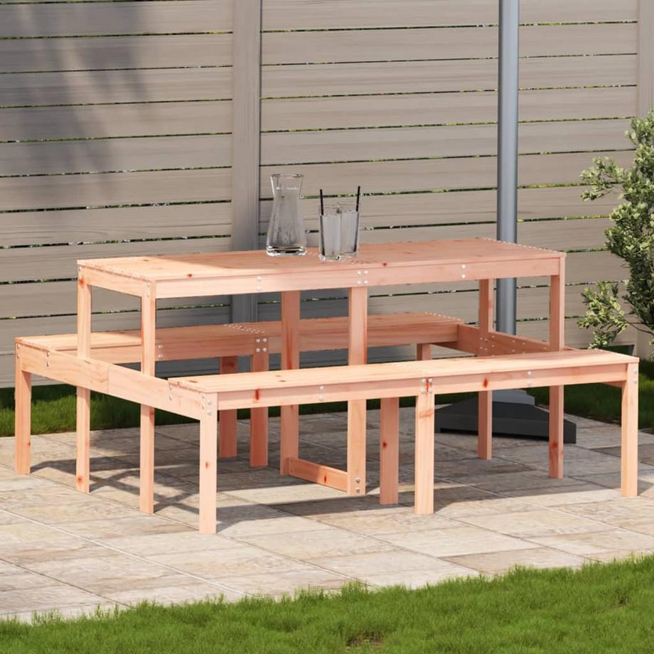 VidaXL Table de pique-nique bois de douglas  