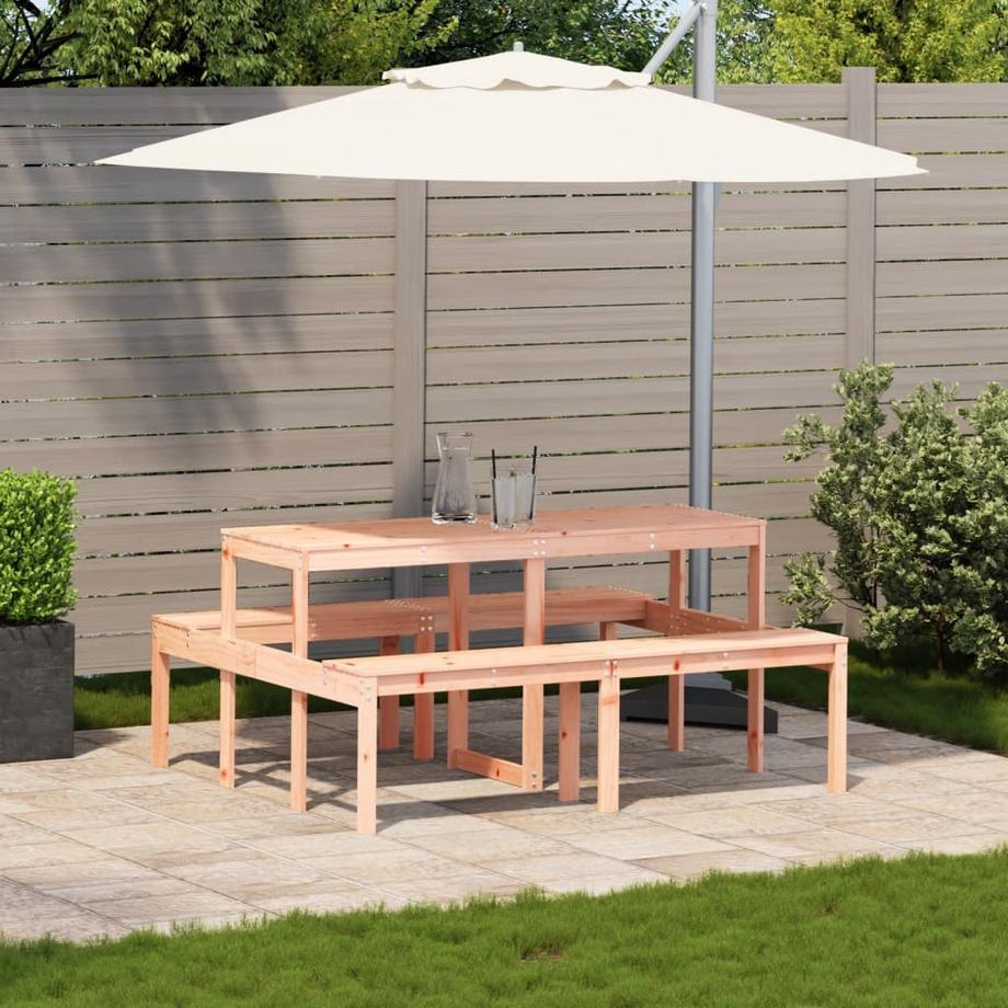 VidaXL Table de pique-nique bois de douglas  