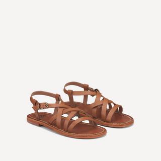 La Redoute Collections  Ledersandalen mit Riemen 