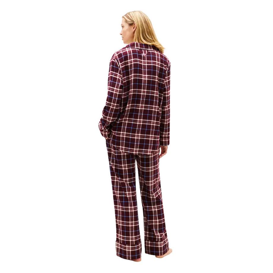 TOMMY HILFIGER  Schlafanzug Mit Langer Hose, Flanell 