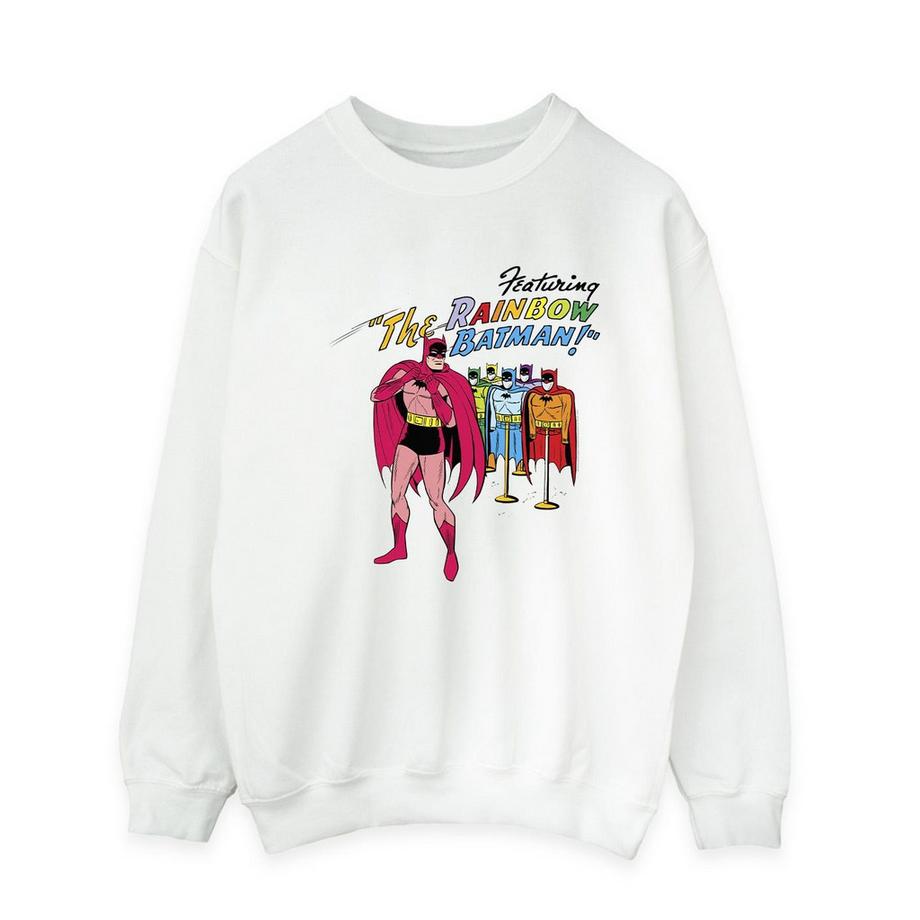 DC COMICS Rainbow Batman Sweatshirt  