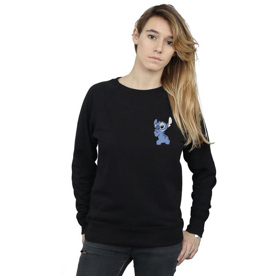 Disney Lilo & Stitch Stitch Pocket Sweatshirt  