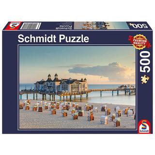 Schmidt  Puzzle Ostseebad Sellin (500Teile) 