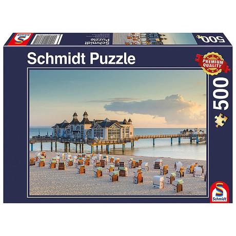 Schmidt  Puzzle Ostseebad Sellin (500Teile) 