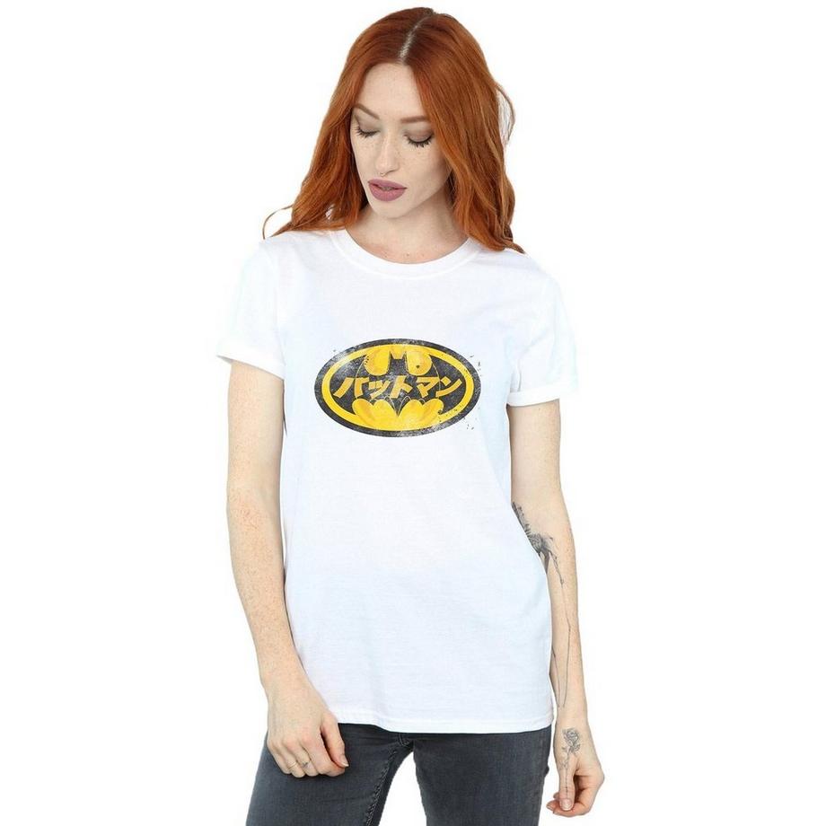 BATMAN Logo Giapponese T-Shirt Maniche Corte  