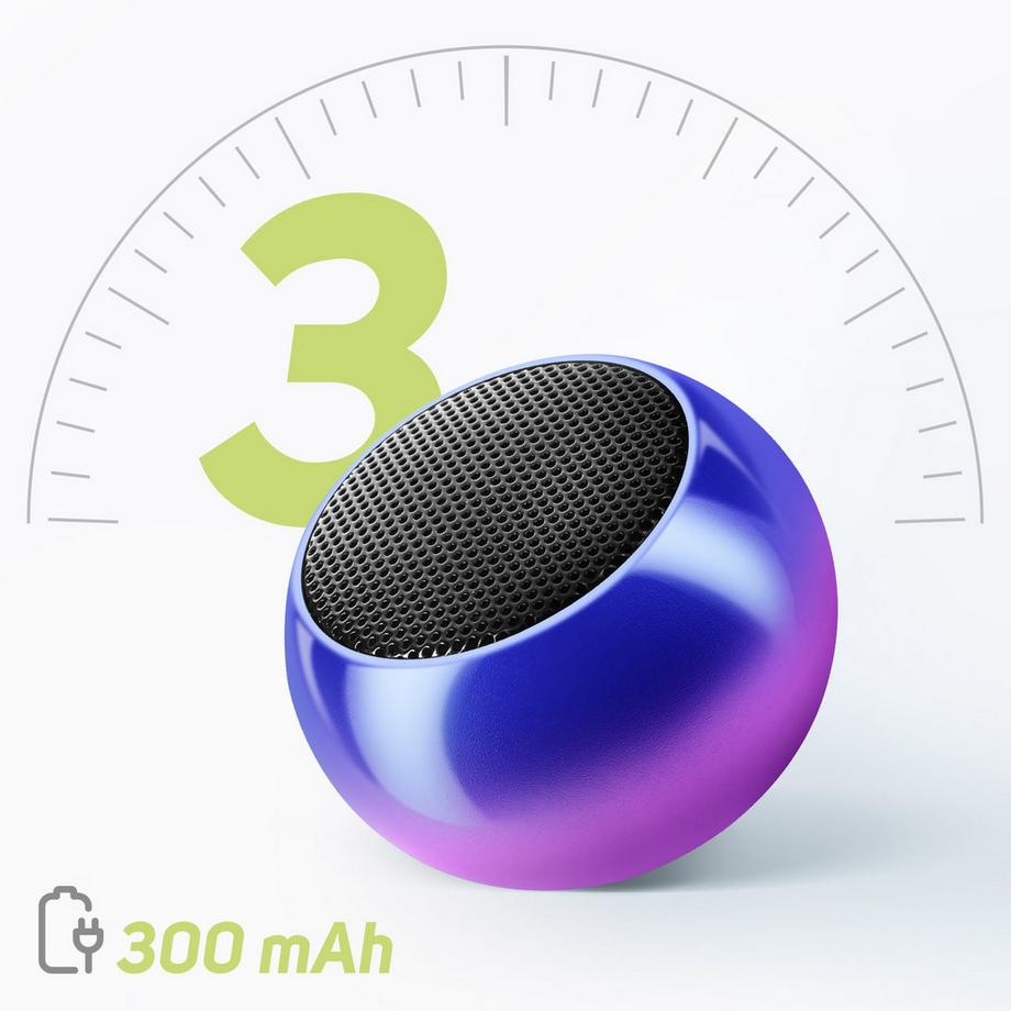 Avizar  Enceinte Iron Boom Mini Violet, Moxie 