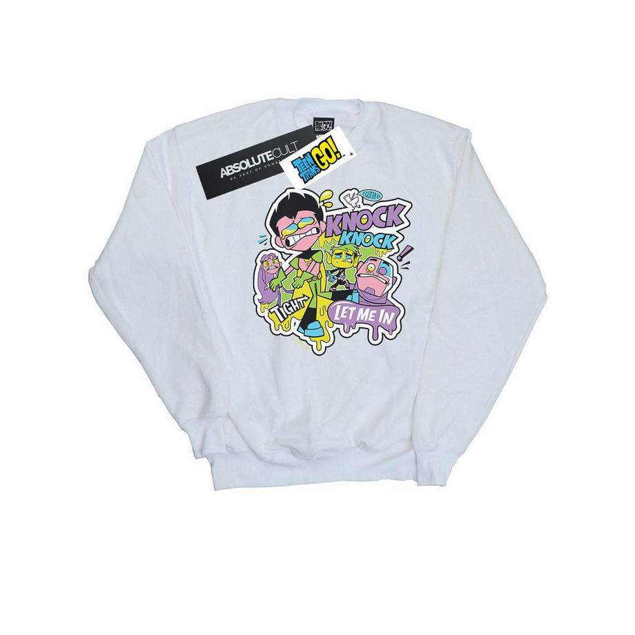 DC COMICS  Teen Titans Go Knock Knock Sweatshirt 