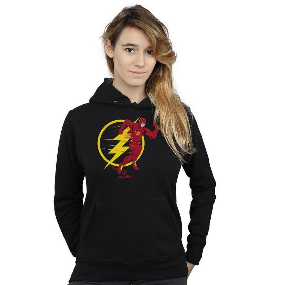 DC COMICS Flash Logo Kapuzenpullover  