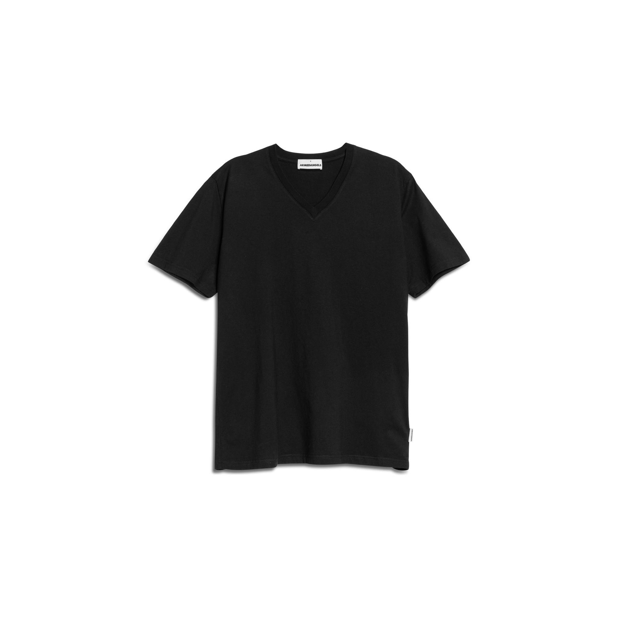 ARMEDANGELS V-Ausschnitt Kurzarm T-Shirt  