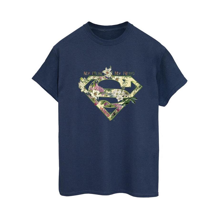 DC COMICS My Mum My Hero Grafikdruck T-Shirt  